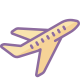 airplane take-off icon