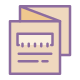 folded booklet icon