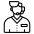 external customer-service-agent-delivery-and-logistic-aficons-studio-detailed-outline-aficons-studio icon