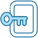 external unlock-call-to-action-bearicons-blue-bearicons-1 icon