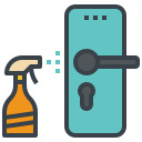 external cleaning-coronavirus-becris-lineal-color-becris icon