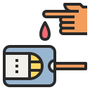 external sugar-blood-level-ketogenic-diet-becris-lineal-color-becris icon
