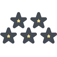 external five-stars-business-marketing-colors-set-1-colours-bomsymbols- icon