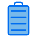 external battery-interface-a2-creatype-blue-field-colourcreatype icon