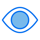 external eye-tools-design-creatype-blue-field-colourcreatype icon