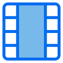 external movie-user-interface-creatype-blue-field-colourcreatype icon