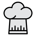 external cap-cooking-and-kitchen-creatype-filed-outline-colourcreatype icon