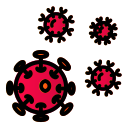 external corona-covid-19-creatype-filed-outline-colourcreatype-2 icon