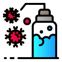 external corona-covid-19-creatype-filed-outline-colourcreatype icon