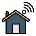 external home-internet-of-things-creatype-filed-outline-colourcreatype icon