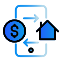 external money-marketing-realestate-creatype-filed-outline-colourcreatype icon