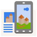 external book-ar-and-vr-technology-ddara-flat-ddara icon