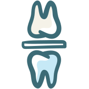 external bite-block-dental-colors-doodle-doodle-color-bomsymbols- icon