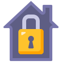 external house-and-lock-internet-security-dreamcreateicons-flat-dreamcreateicons icon