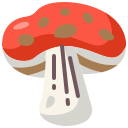 external mushroom-autumn-season-dreamcreateicons-flat-dreamcreateicons icon