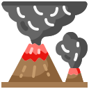 external volcanic-weather-dreamcreateicons-flat-dreamcreateicons icon