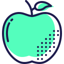 external apple-food-and-drinks-dreamstale-green-shadow-dreamstale icon