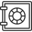 external safety-box-workspace-support-dreamstale-lineal-dreamstale icon