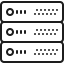 external server-communication-dreamstale-lineal-dreamstale icon