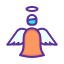 external angel-happy-new-year-dual-tone-amoghdesign icon