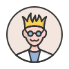 external Scientist-avatars-edtim-lineal-color-edtim icon