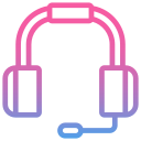 external Headphone-fantasy-and-rpg-febrian-hidayat-gradient-febrian-hidayat icon