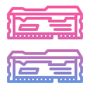 external Random-Access-Memory-pc-gaming-febrian-hidayat-gradient-febrian-hidayat icon