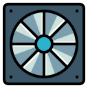 external air-computer-fill-outline-pongsakorn-tan icon