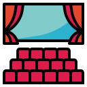 external armchair-entertainment-fill-outline-pongsakorn-tan icon