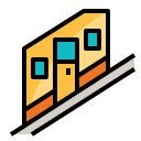 external cabin-transportation-fill-outline-pongsakorn-tan-2 icon