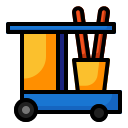 external cart-cleaning-filled-line-filled-line-andi-nur-abdillah icon