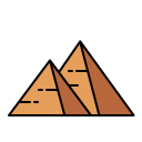 external pyramid-landmark-filled-line-filled-line-andi-nur-abdillah icon