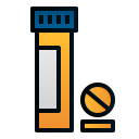 external bottle-pharmacy-filled-line-gradient-filled-line-gradient-andi-nur-abdillah-2 icon