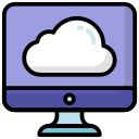 external Cloud-Syncing-cloud-computing-filled-outline-design-circle-2 icon