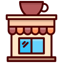 external Coffee-Shop-cafe-filled-outline-design-circle icon