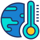 external Global-warming-environment-filled-outline-design-circle icon