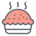 external Pie-Cake-fast-food-and-drinks-filled-outline-design-circle icon