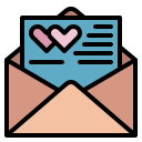 external card-wedding-filled-outline-satawat-anukul icon