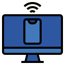 external computer-internet-of-things-filled-outline-wichaiwi icon