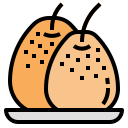 external pear-chinese-new-year-filled-outline-wichaiwi icon