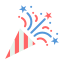 external celebrate-fourth-of-july-flat-amoghdesign icon