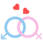 external couple-valentines-day-flat-amoghdesign icon