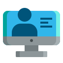 external computer-online-learning-flat-flat-andi-nur-abdillah icon