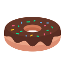 external donut-sweet-and-dessert-flat-flat-andi-nur-abdillah icon