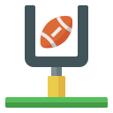 external goal-american-football-flat-flat-andi-nur-abdillah icon