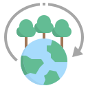 external abundance-sustainable-forest-management-flat-flat-geotatah icon