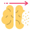 external alzheimer-alzheimers-disease-symbol-flat-flat-geotatah icon