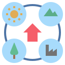 external atmosphere-geological-exploration-flat-flat-geotatah icon