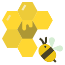 external bee-springs-flat-flat-geotatah icon