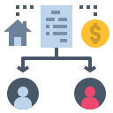 external beneficiary-estate-planning-flat-flat-geotatah icon